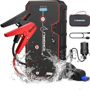 Car Jump Starter with USB Quick Charge & Type-C Charger