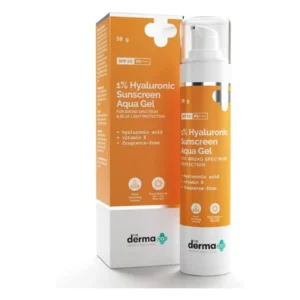 Derma Co Hyaluronic Sunscreen Aqua Gel SPF 50g 0